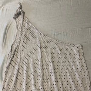One shoulder tank top